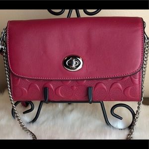 New Coach Crossbody Wristlet Wallet